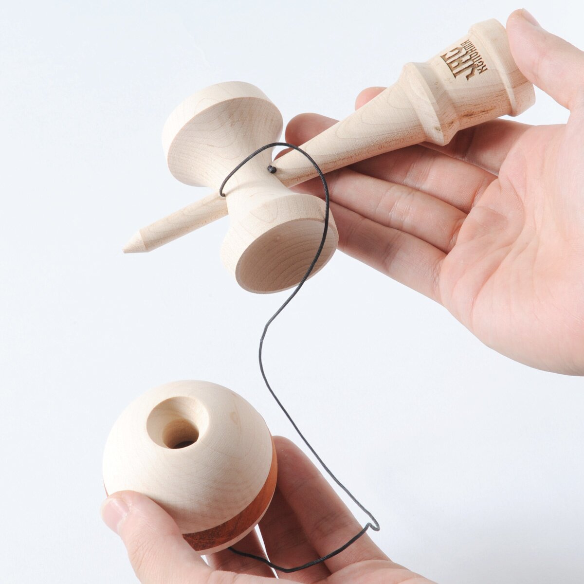 JAC KENDAMA けん玉　Five Line JAC Kendama Antique Padauk - Tokyo Otaku Mode (TOM)