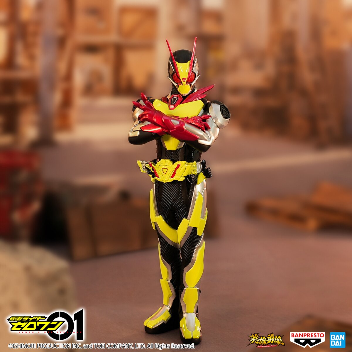 Hero's Brave Statue Kamen Rider Zero-One Kamen Rider Zero