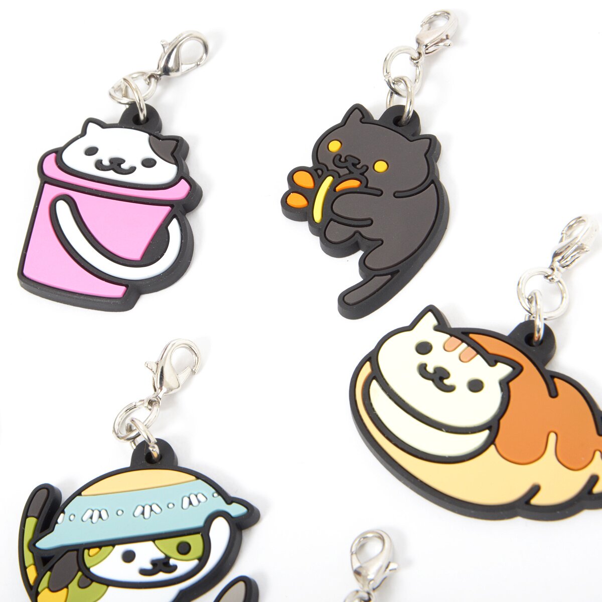 Neko Atsume 3-Way Rubber Straps Ver. 4 - Tokyo Otaku Mode (TOM)