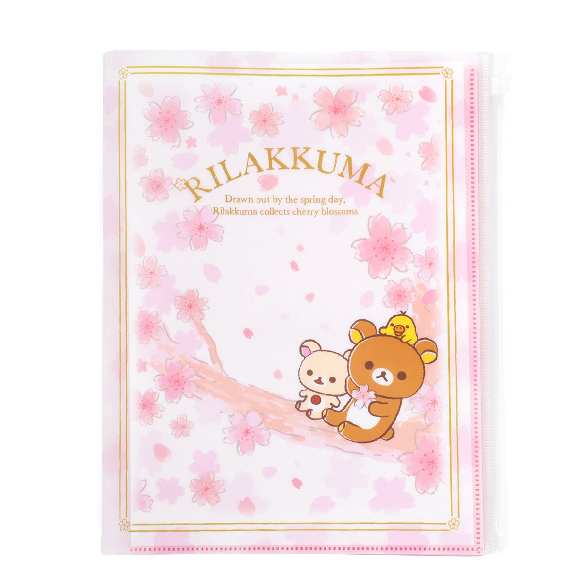 Rilakkuma Cherry Blossoms Clear File Tokyo Otaku Mode (TOM)