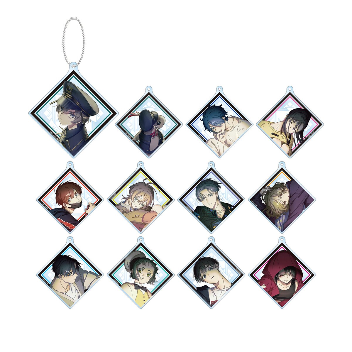 ミルグラム アクキー 3周年 box Milgram 3rd Anniversary Ver. Trading Acrylic Keychain Complete Box