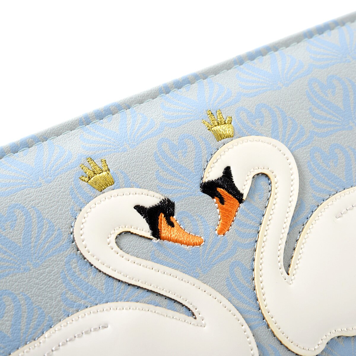 FLAPPER Swan Appliqué Long Wallet - Tokyo Otaku Mode (TOM) FLAPPER Swan Appliqué Long Wallet - Tokyo Otaku Mode (TOM)