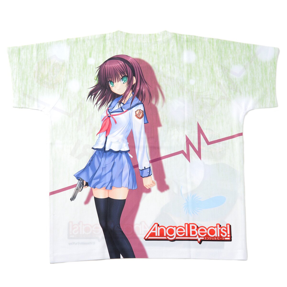 Angel Beats! Full-Graphic Yuri T-Shirt