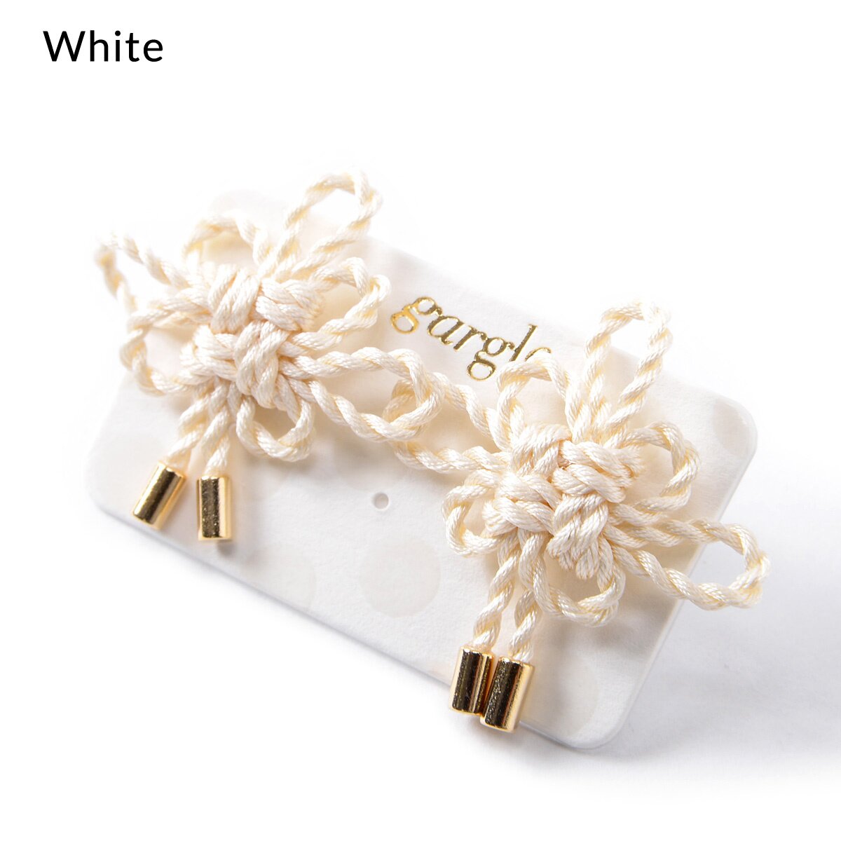 gargle Chrysanthemum Knot Earrings Tokyo Otaku Mode (TOM)