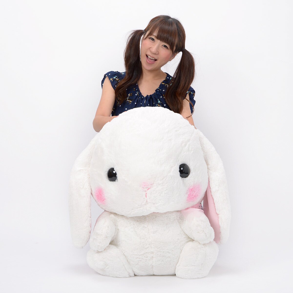 Pote Usa Loppy Shiloppy Rabbit Plush (Super Jumbo): Amuse - Tokyo