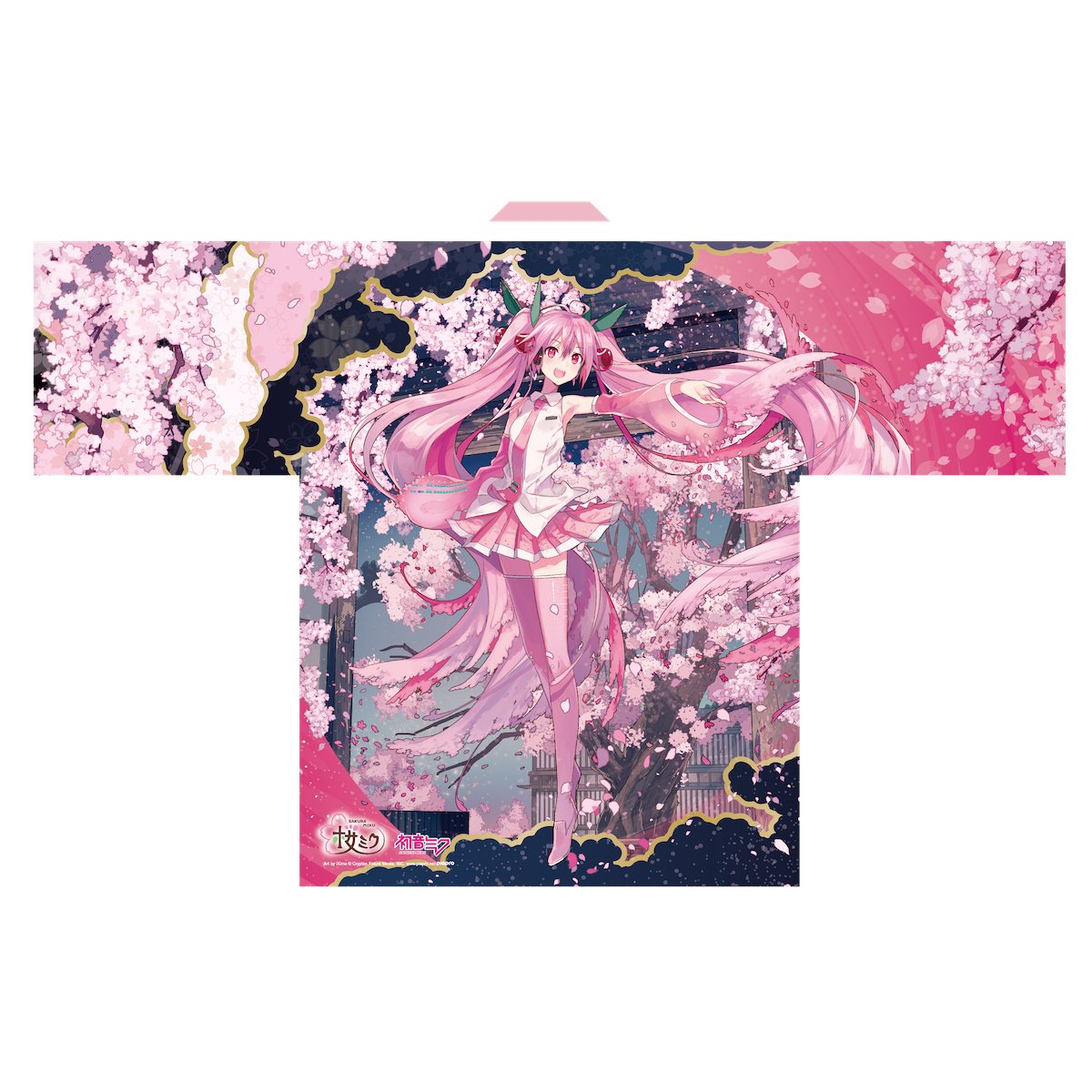 Hirosaki Cherry Blossom Festival 2022 x Sakura Miku Art by iXima