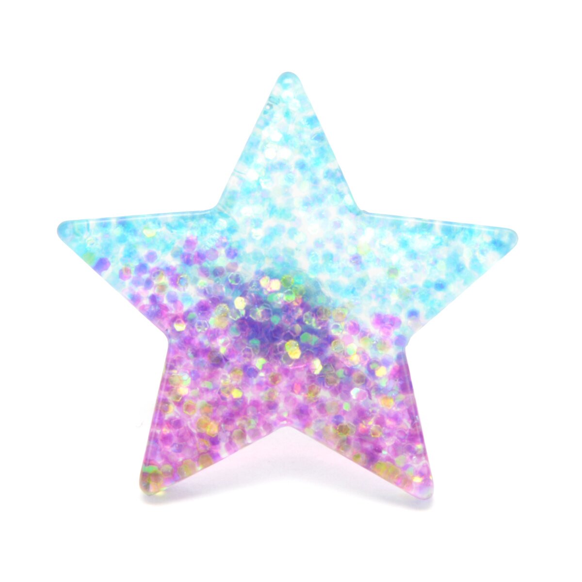 Popuphilia! Glitter Gradation Star Ring