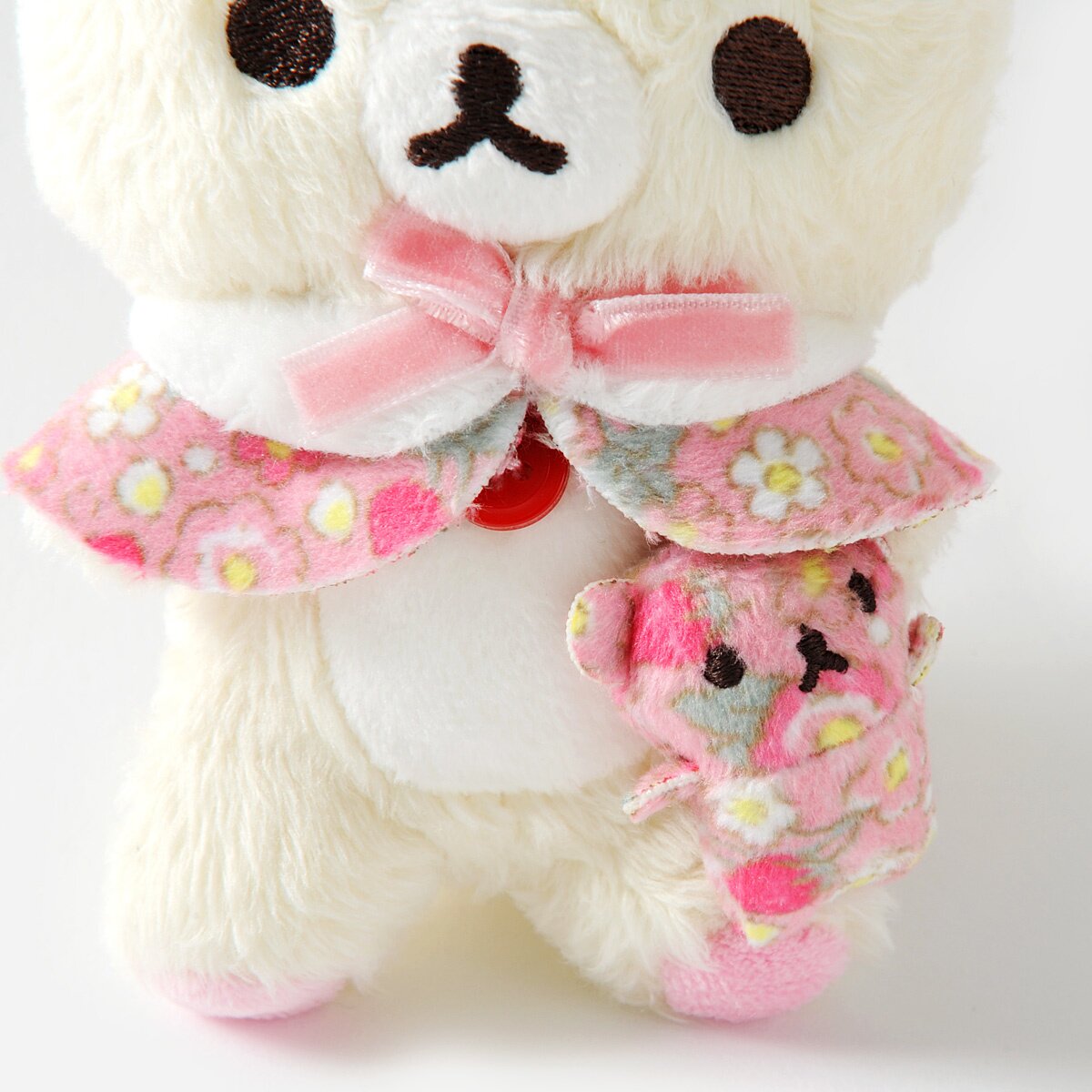 Teddy Bear Maple Cookie Keychain (Strawberry) – Harajuku Hearts