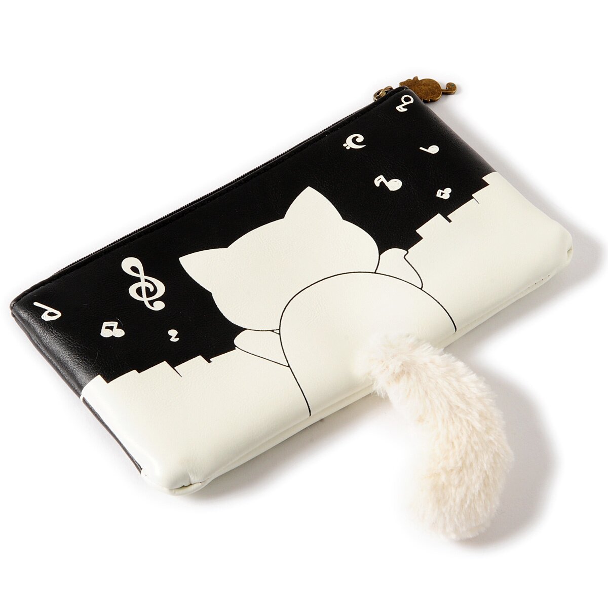 Piano & Pooh-chan Flat Pouch - Tokyo Otaku Mode (TOM)