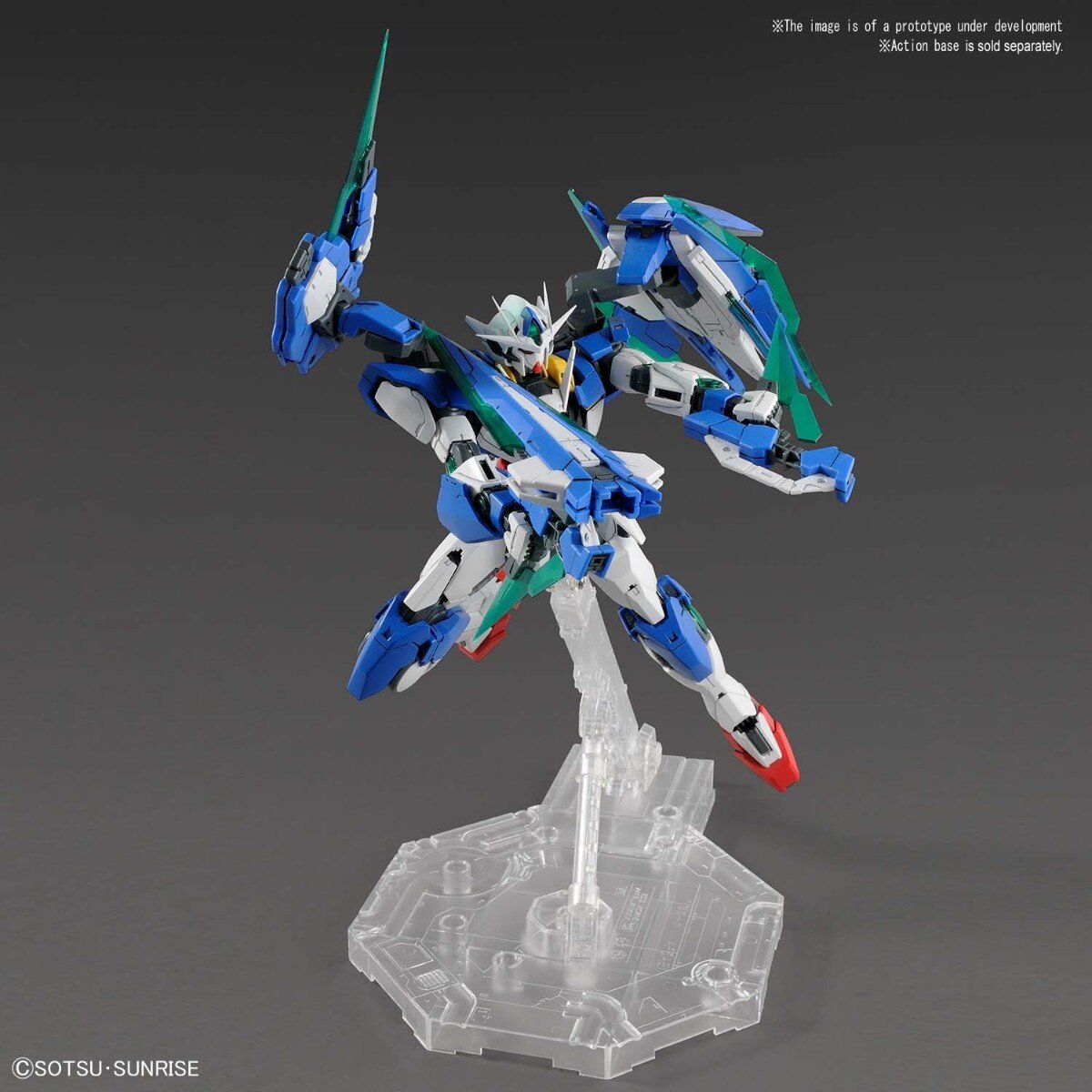 Bandai MG 1/100 00 QAN[T] Sabre Complet – Mobile Suit Gundam 00V Battlefield Record – Maquette Gunpla Premium