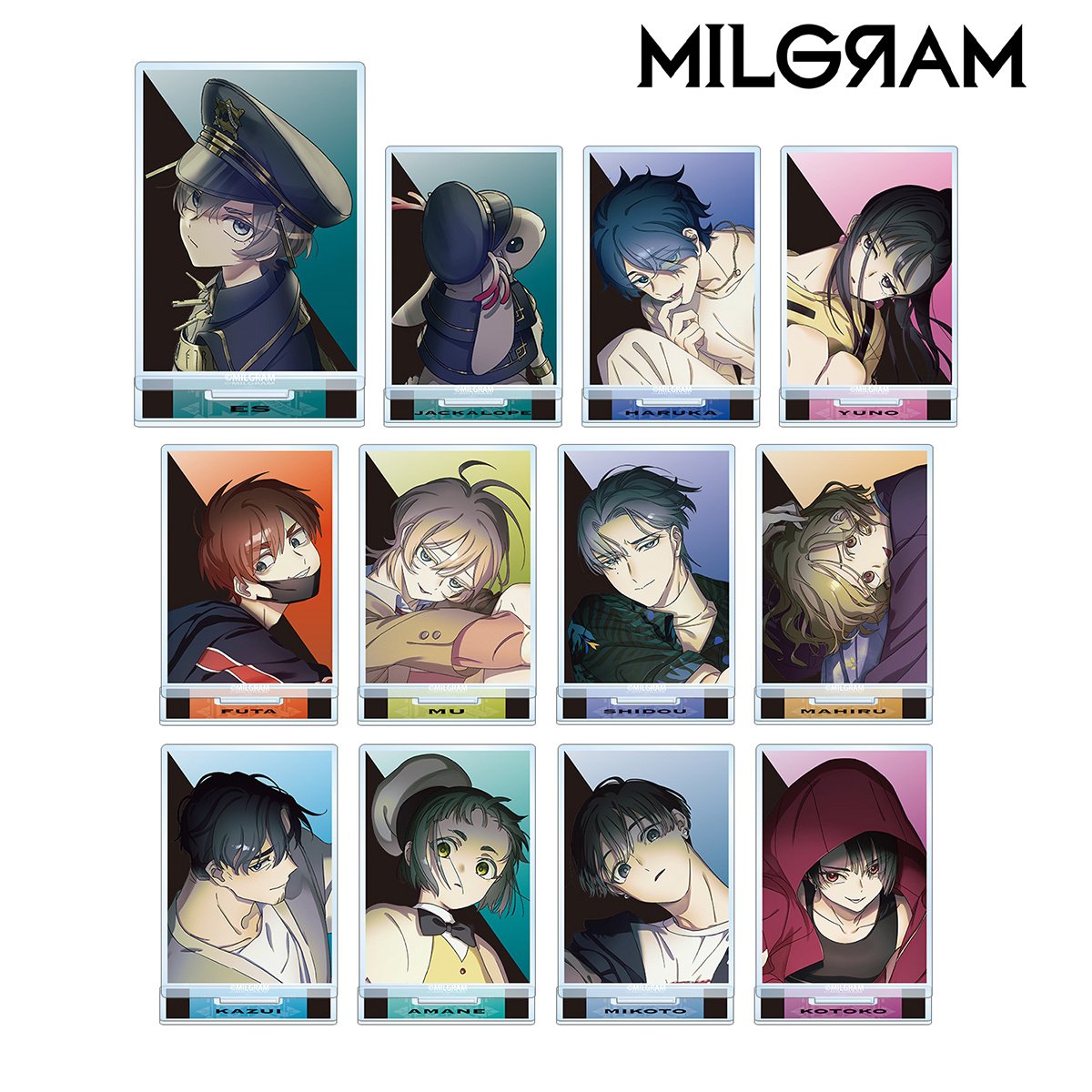 Milgram 3rd Anniversary Ver. Trading Acrylic Stand (1-Pack