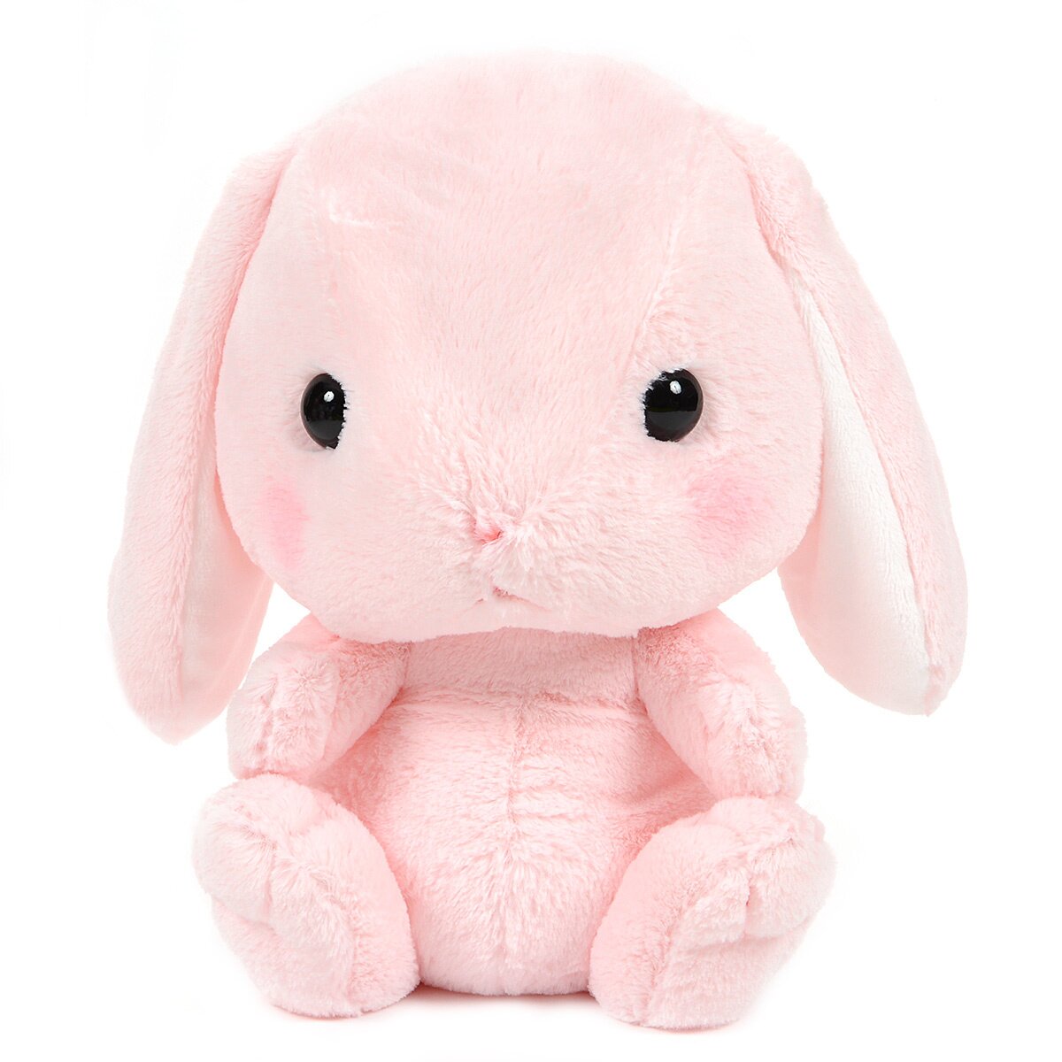 1pc Lovely Cartoon Resin Black Bowknot Plush Rabbit Shaped