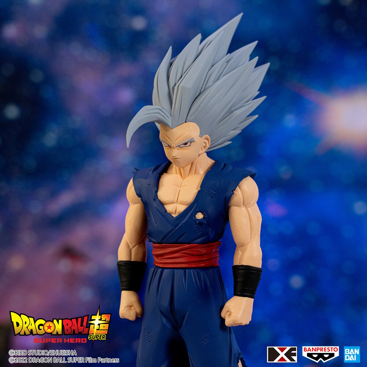 Banpresto DXF Dragon Ball Super Super Hero Ultimate Gohan Figure blue