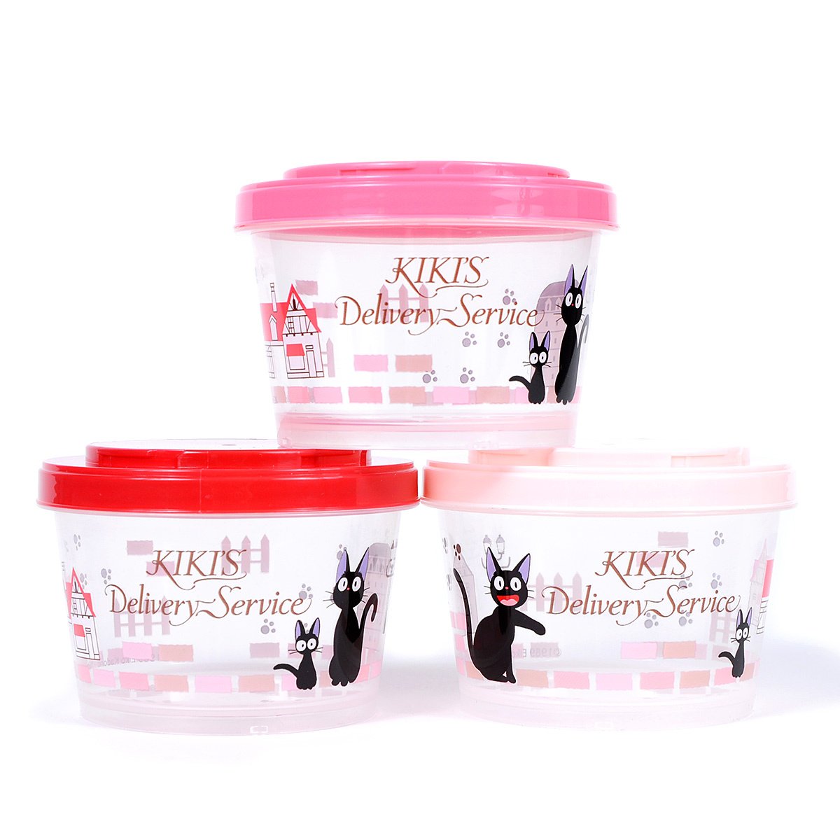 Kiki's Delivery Service Kiki's Town 3-Piece Stackable Cylindrical
