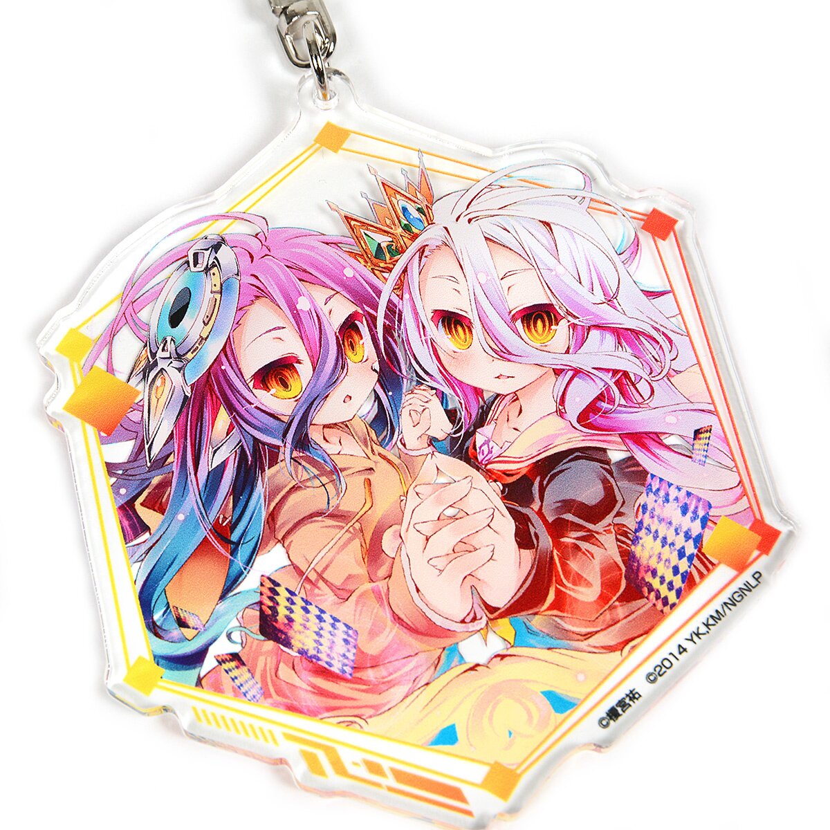 MF Bunko J Summer School Festival 2018 No Game No Life Acrylic Keychain  Charm