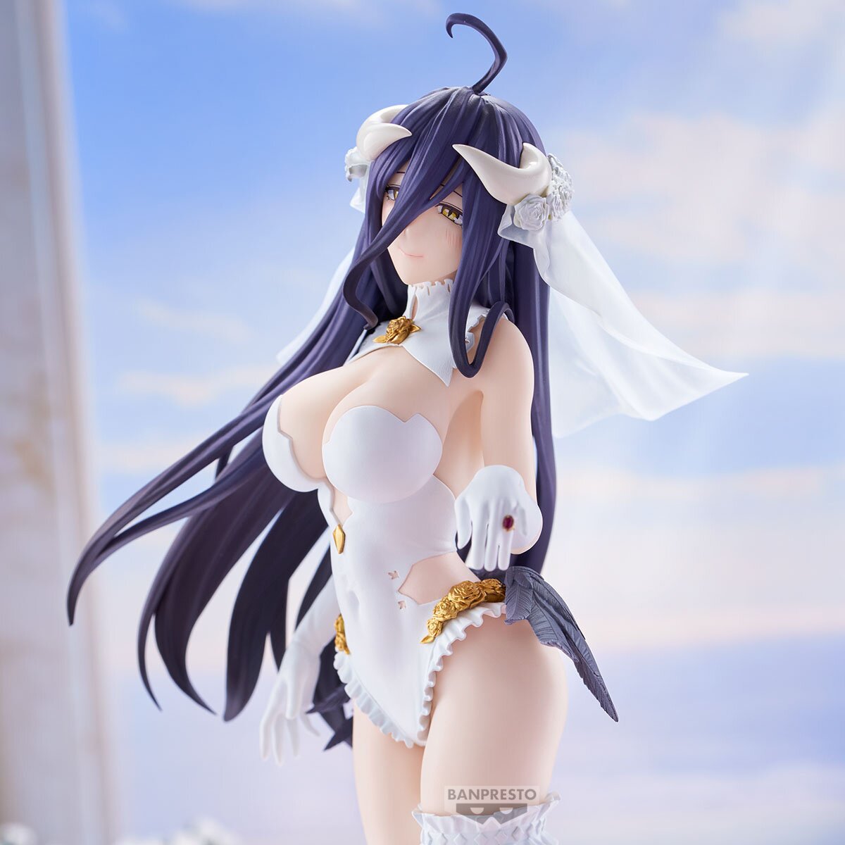 Overlord Glitter & Glamours Albedo: Wedding Ver. Non-Scale Figure