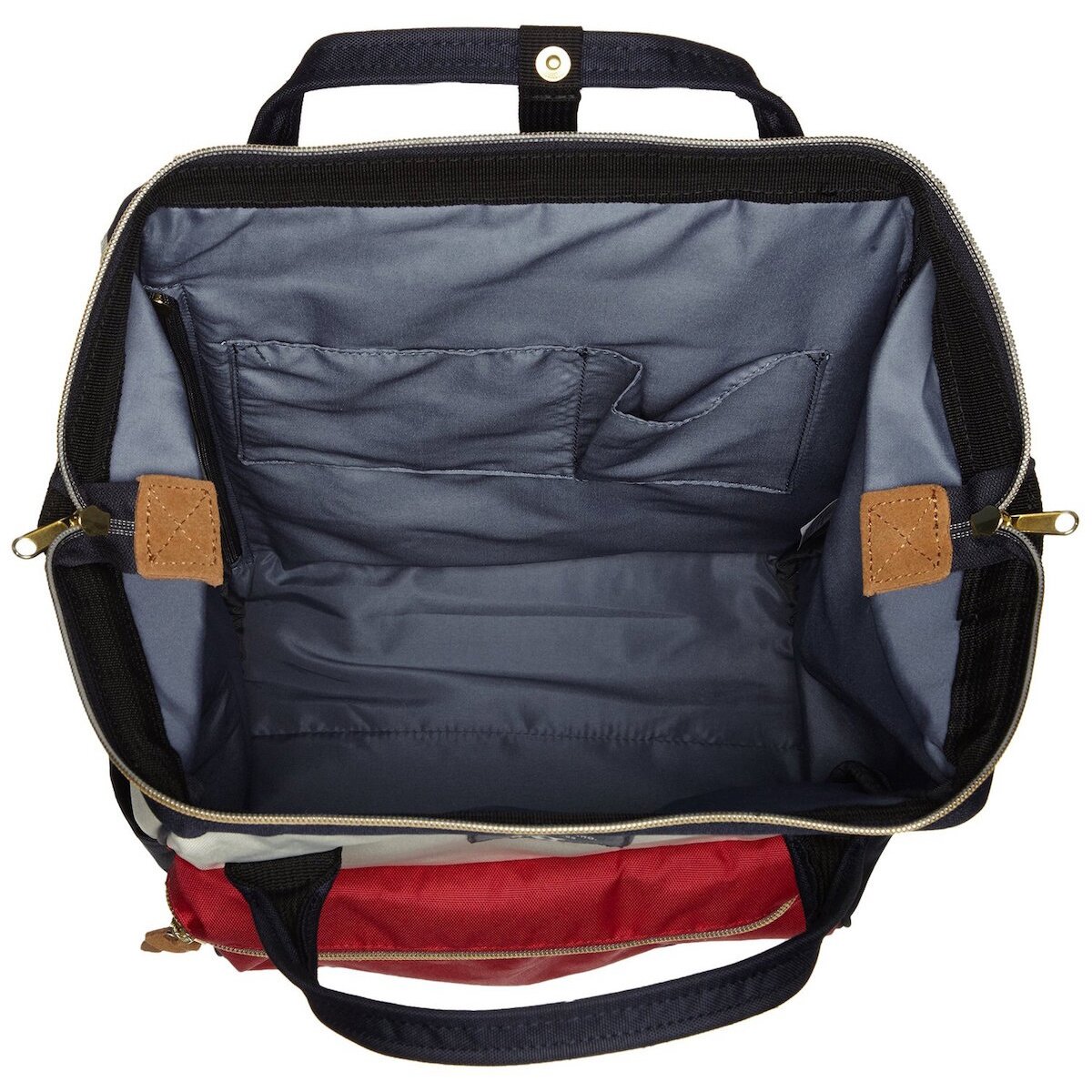 Anello Backpack Dark Blue, Women's Fashion, Bags & Wallets