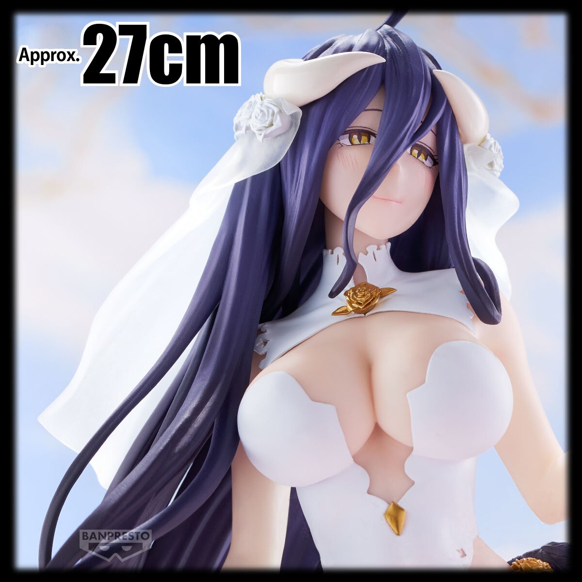 Overlord Glitter & Glamours Albedo: Wedding Ver. Non-Scale Figure