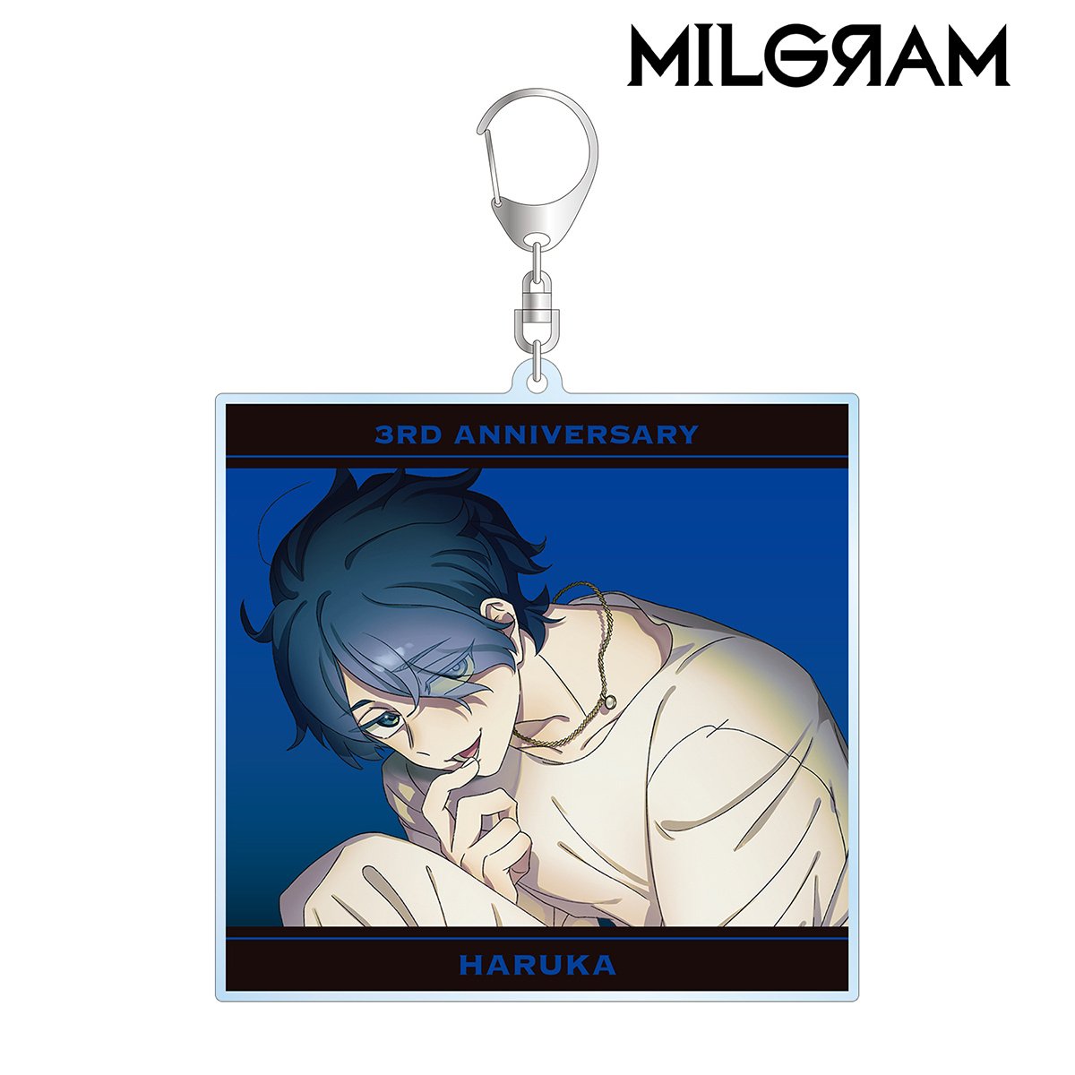 Milgram 3rd Anniversary Ver. Big Acrylic Keychain Collection