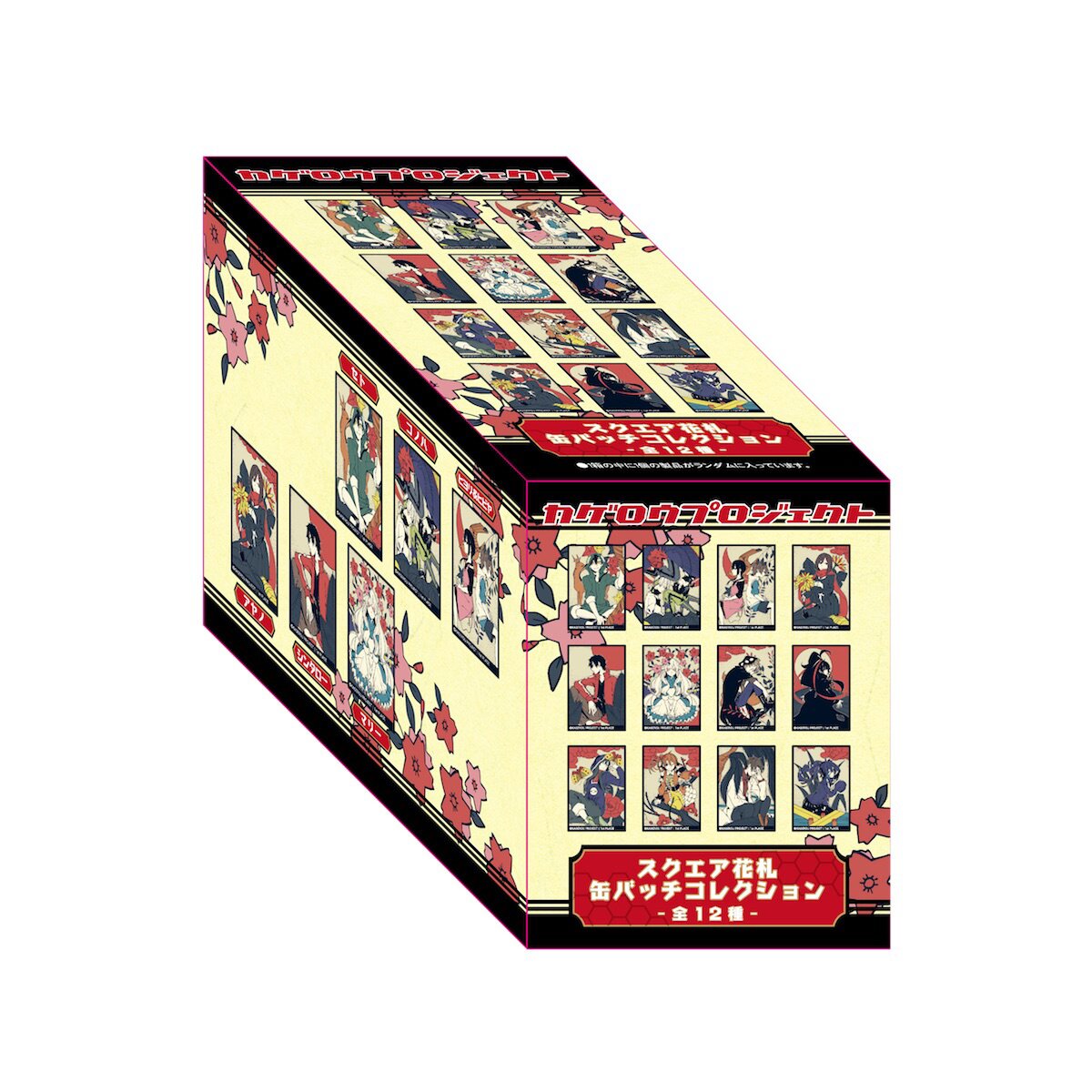 Kagerou Project Hanafuda Tin Badge Collection - Tokyo Otaku