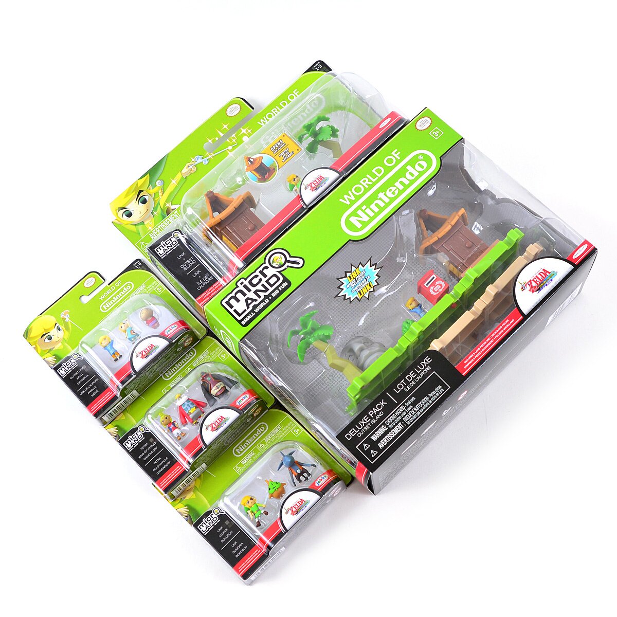 World of Nintendo] Zelda Micro Land Figure Set: Nintendo - Tokyo