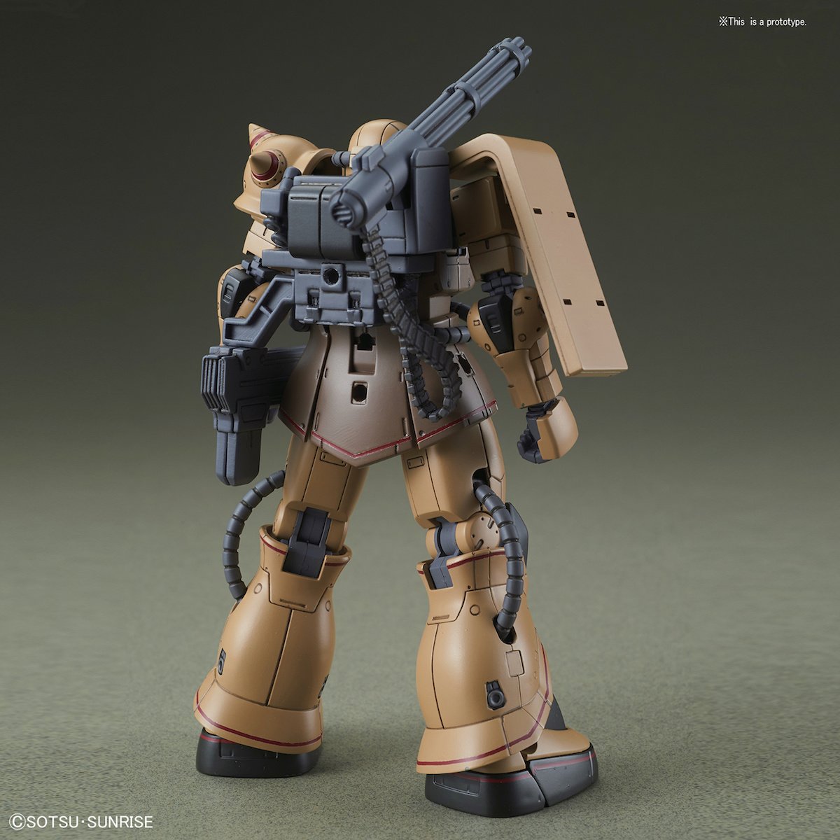 HG 1/144 Gundam: The Origin Zaku Half Cannon: Bandai - Tokyo Otaku