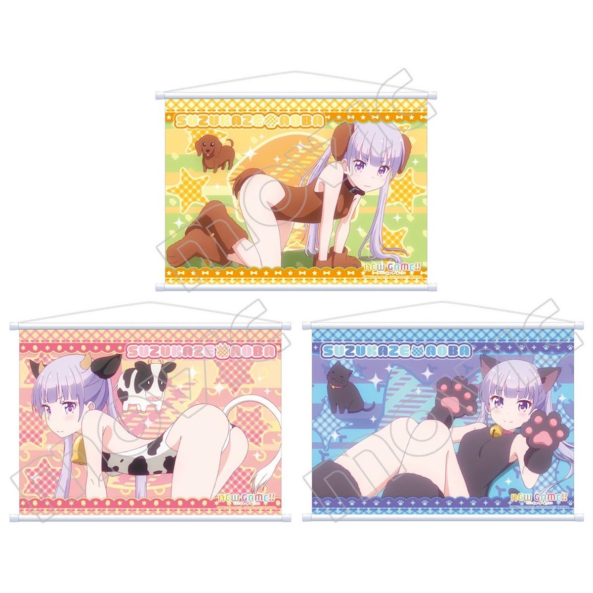 New Game! Aoba Furry Animal Tapestry Collection - Tokyo Otaku Mode 