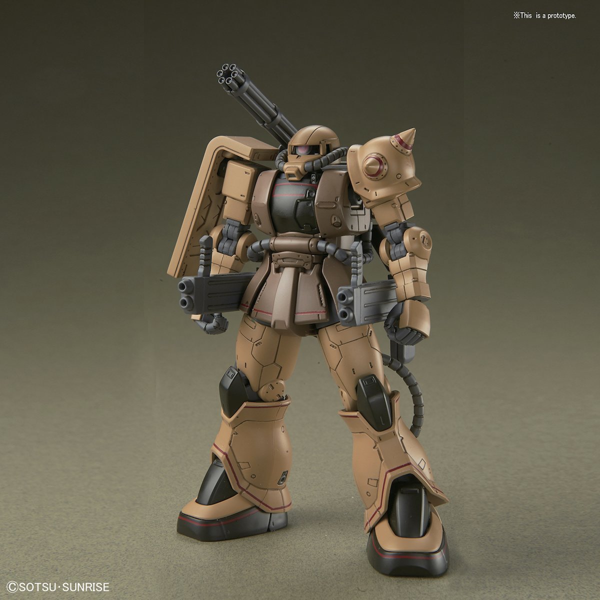 HG 1/144 Gundam: The Origin Zaku Half Cannon: Bandai - Tokyo Otaku