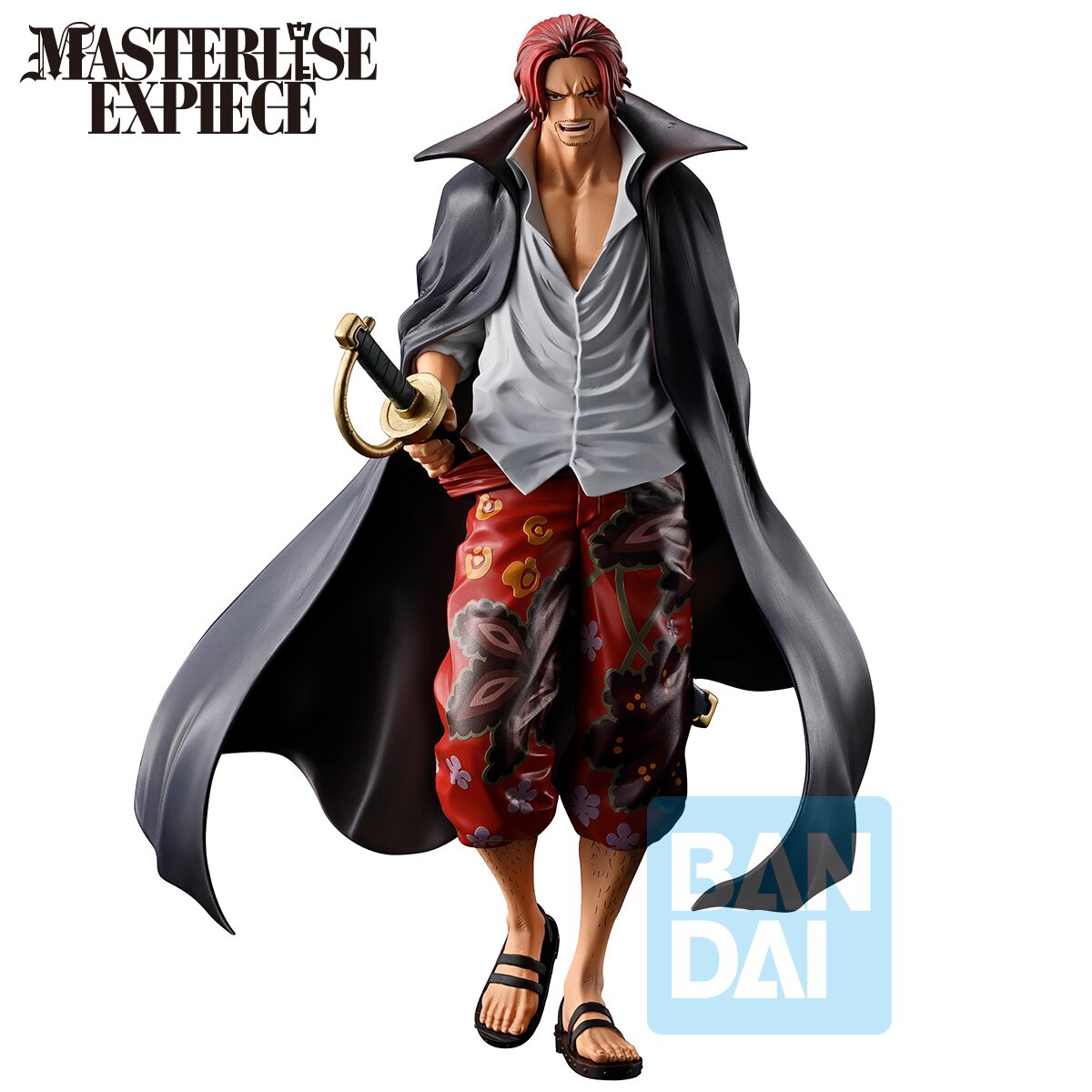 RED-HAIRED PIRATES SHANKS フィギュア Masterlise Expiece Ichibansho Figure One Piece Shanks (Red Hair