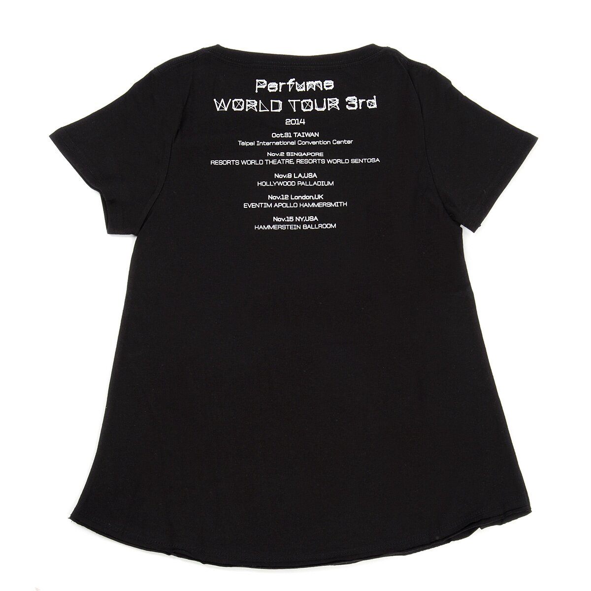 Perfume 3rd World Tour T-Shirt (Black)