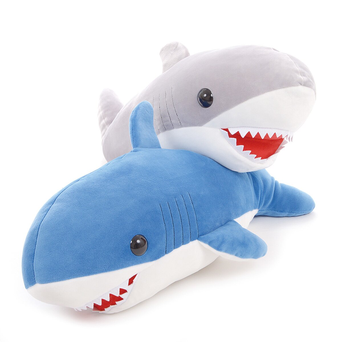 red shark plush