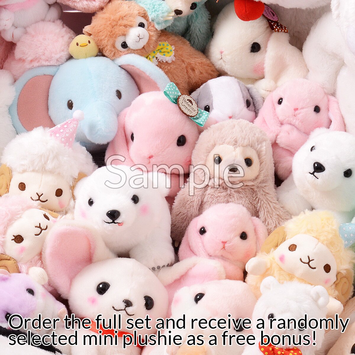 Collection of hot sale stuffed animals