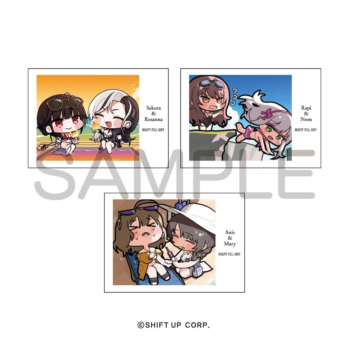 NIKKE BEAUTY FULL SHOT 全12種セット 未開封 Goddess of Victory: Nikke Trading Photo Card BEAUTY FULL