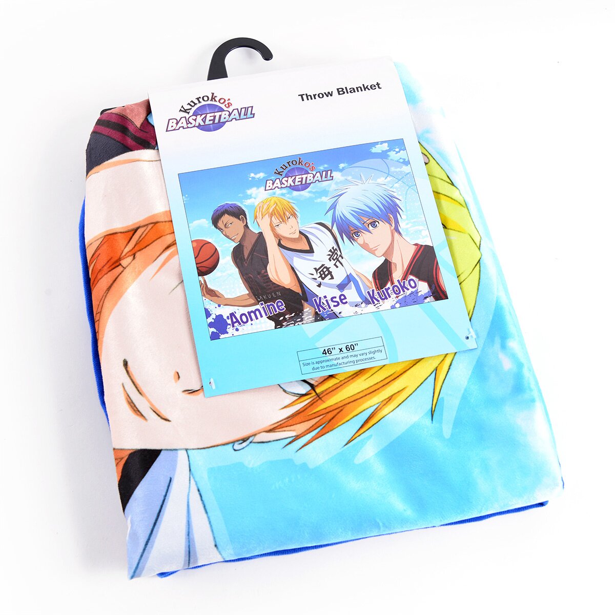Kuroko's Basketball Kuroko, Kise, & Aomine Sublimated Throw Blanket