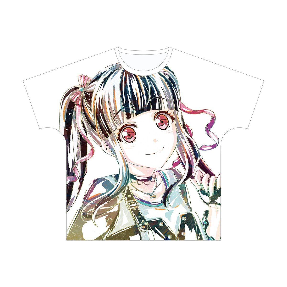 CDJapan : BanG Dream! Girls Band Party! CHU2 Ani-Art Full Graphic T-shirt  Unisex Vol.3 L Collectible
