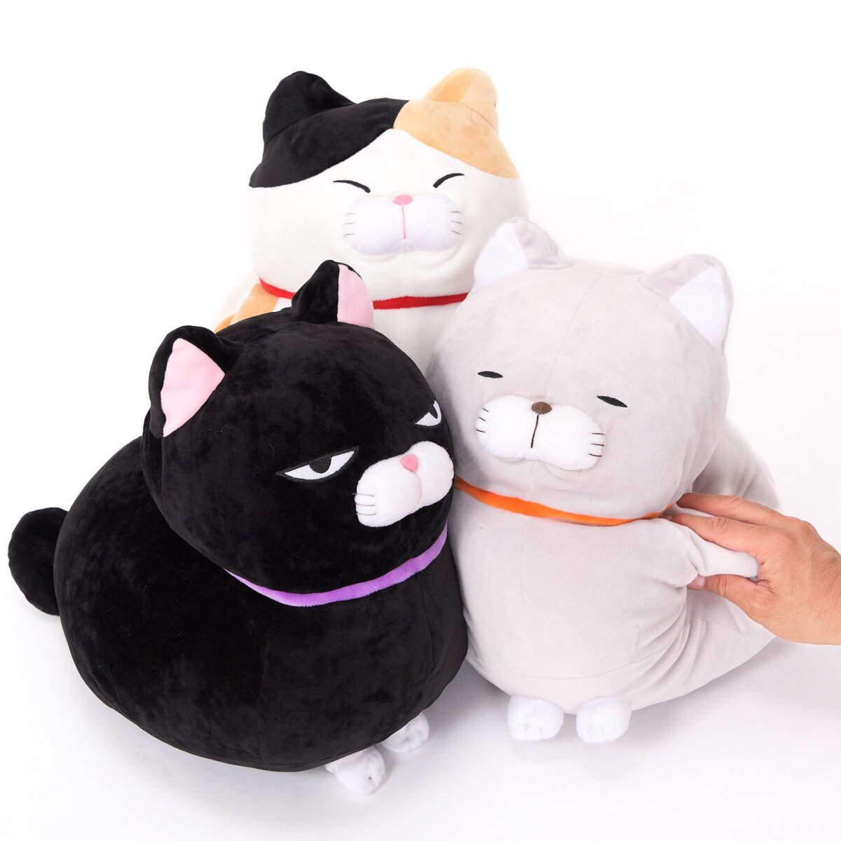 Hige Manjyu Mochikko Cat Plush Collection (Big): Amuse - Tokyo