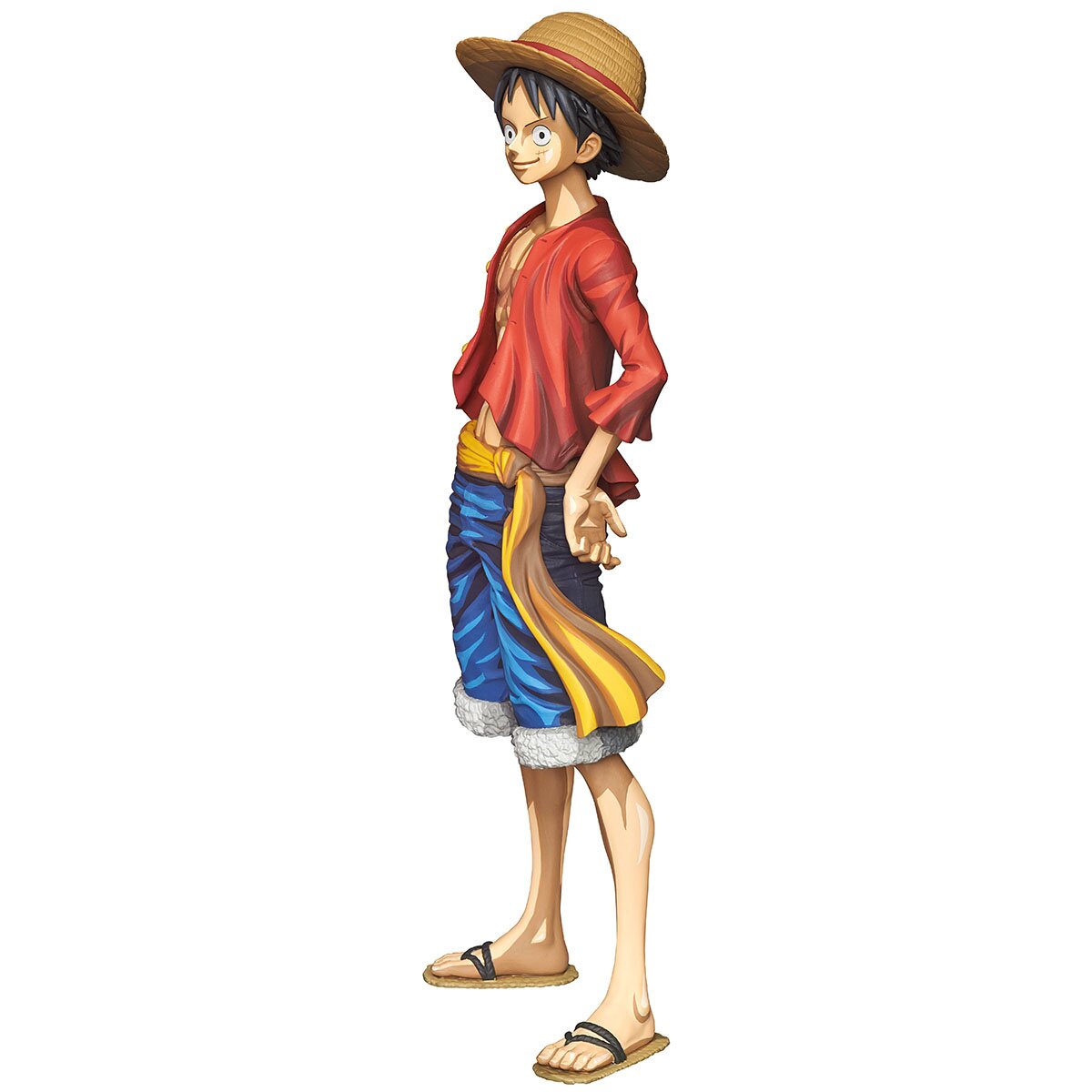 Banpresto One Piece Grandista Nero Monkey D. Luffy Manga Dimensions Figure  red