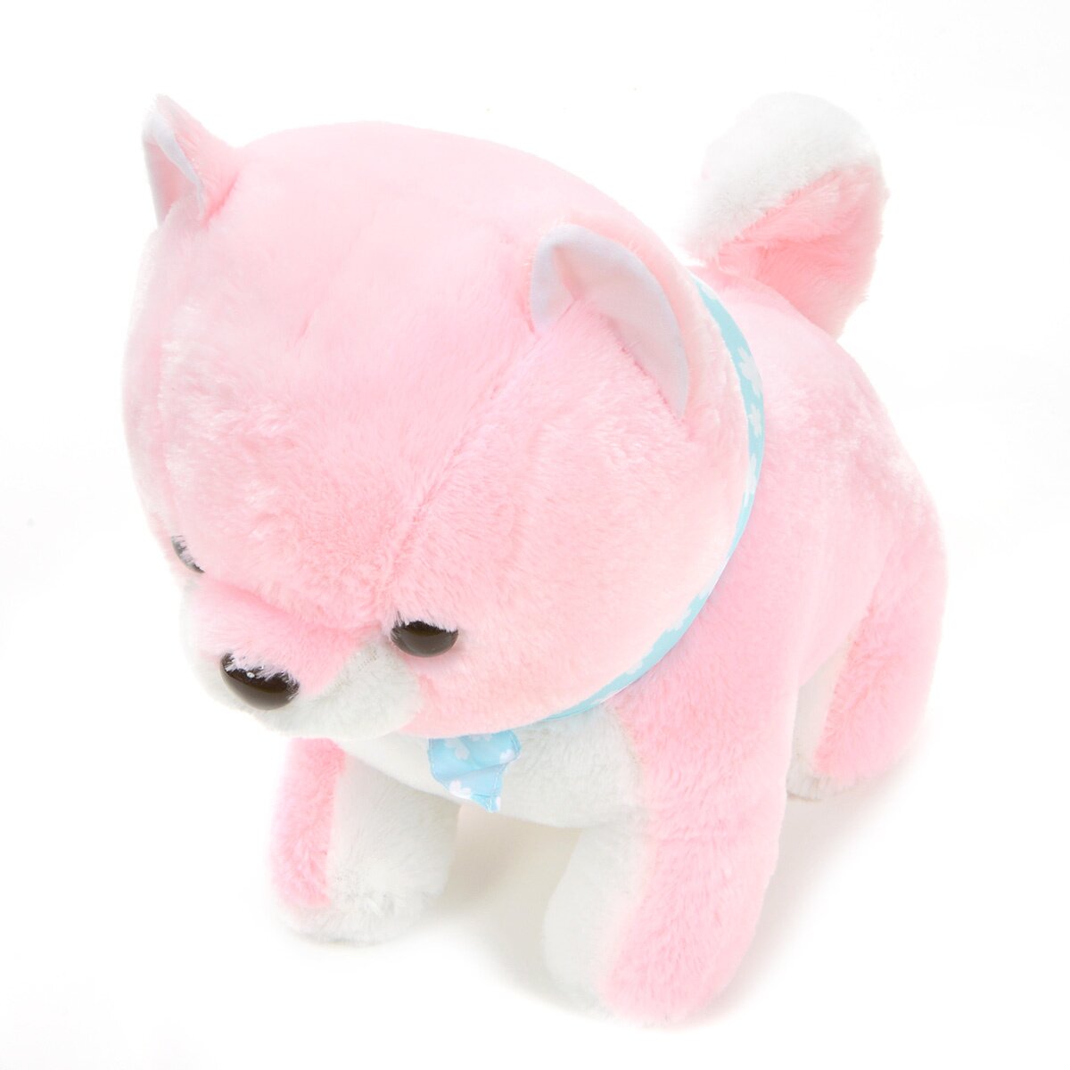 Mameshiba San Kyodai Fluffy Sakura-Colored Dog Plush Collection