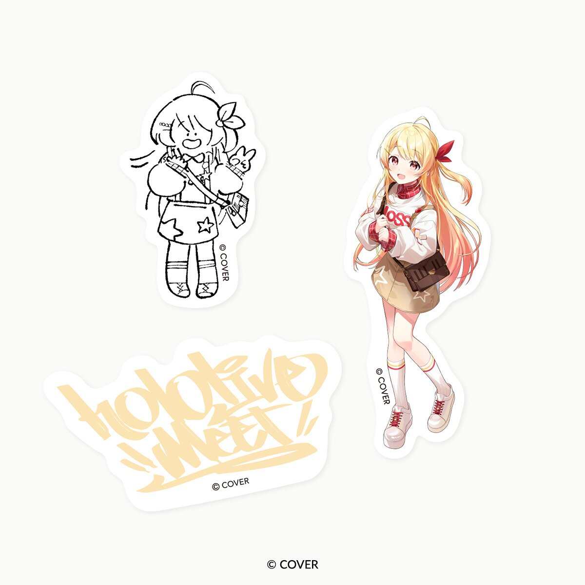 hololive Meet 2025 Die-Cut Sticker Set - Otonose Kanade - Tokyo
