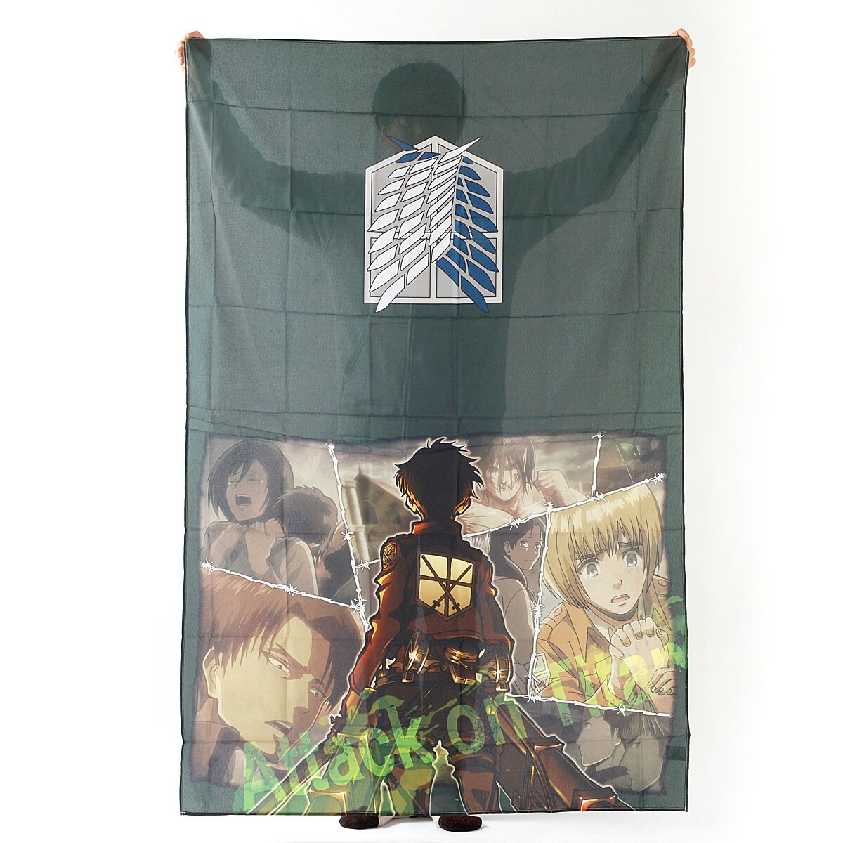 Eren Yeager Deluxe Multipurpose Cloth Attack on Titan Tokyo Otaku