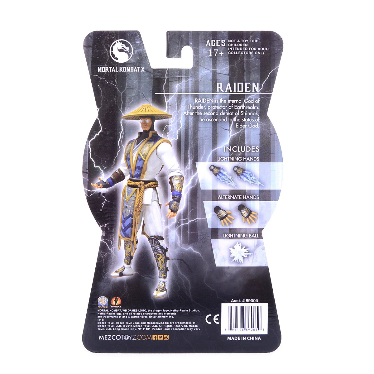 Mezco Toyz Mortal Kombat X: Raiden Action Figure 