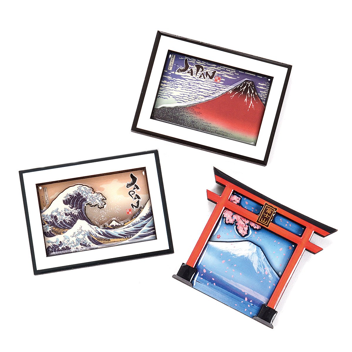 Souvenir Japan Wood Magnet Collection - Tokyo Otaku Mode (TOM)