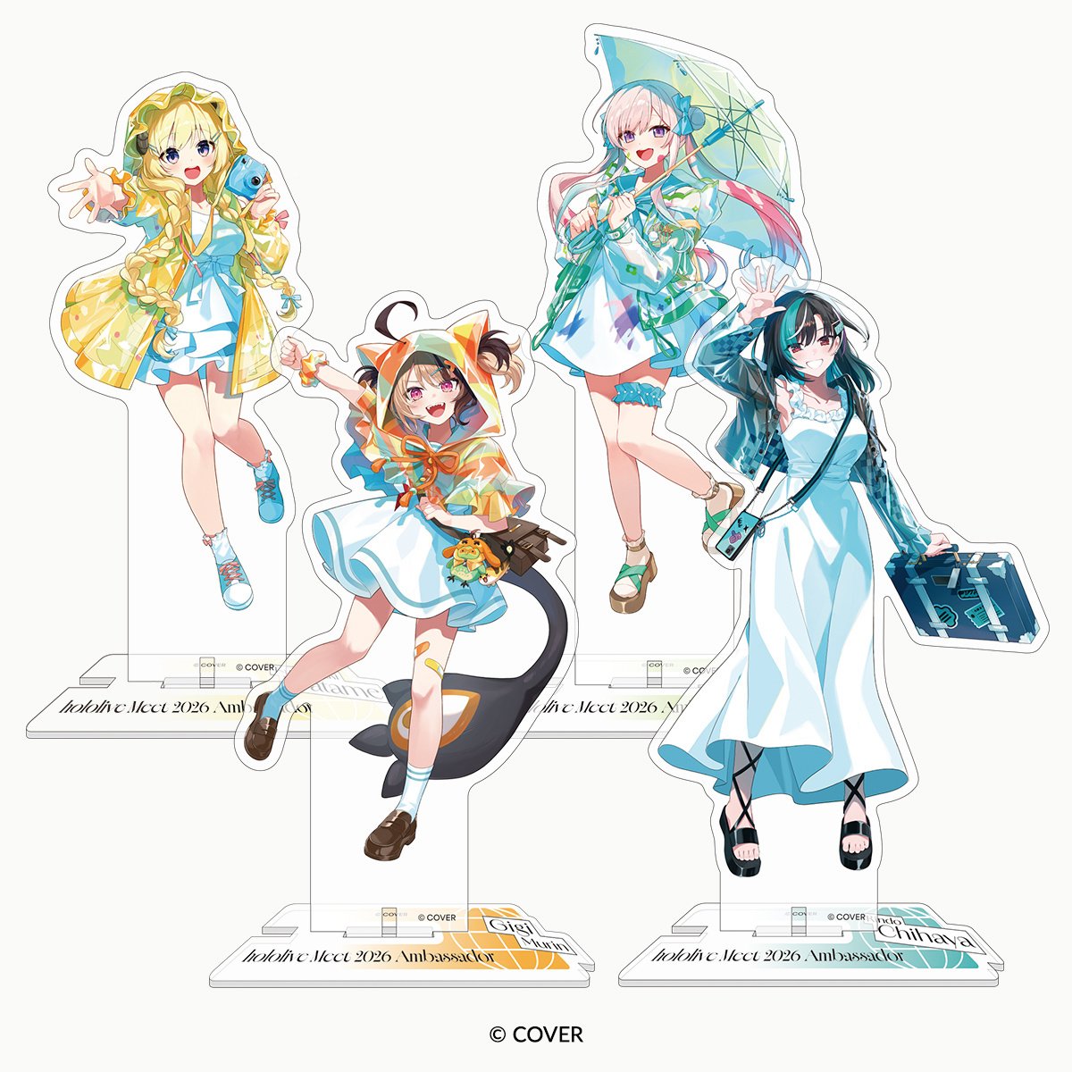 hololive Meet 2026 Two-Way Aurora Acrylic Stand Tsunomaki Watame