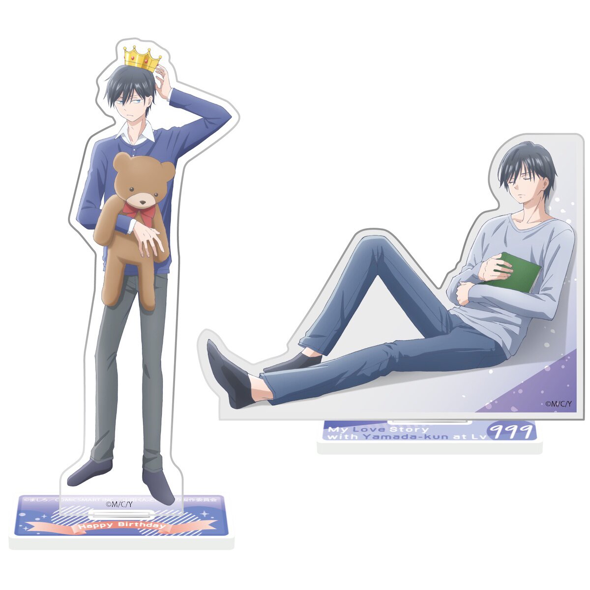My Love Story with Yamada-kun At Lv999 Stand Acrylic Anime Figure Standing  Model Plate Desktop Holder Cosplay Toys Accessories