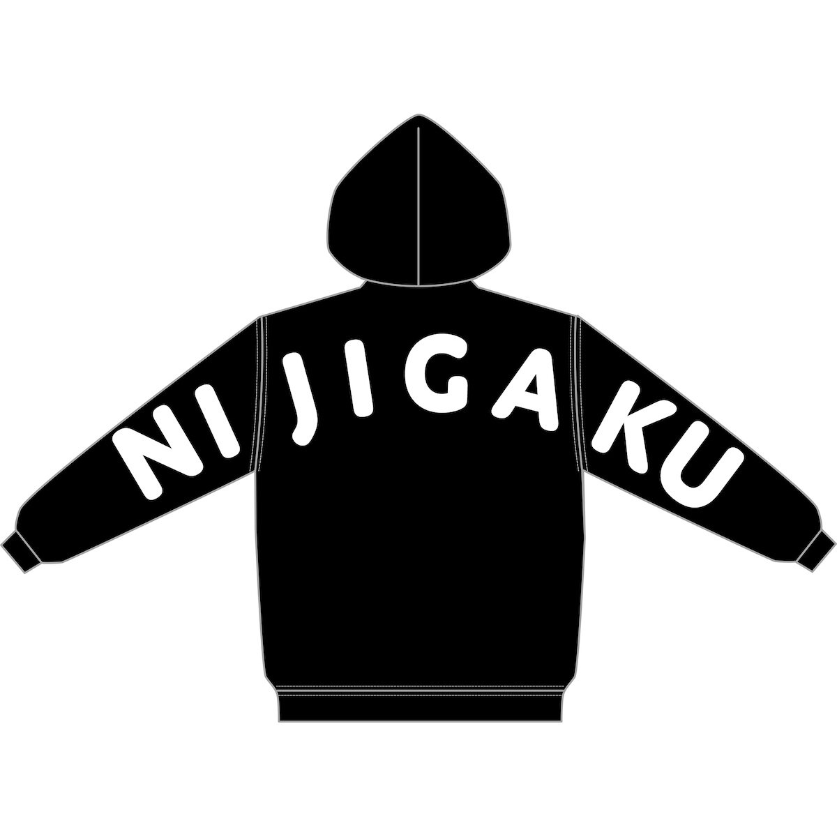 Love Live Nijigasaki High School Idol Club UNIT LIVE Big Nijigaku Hoodie