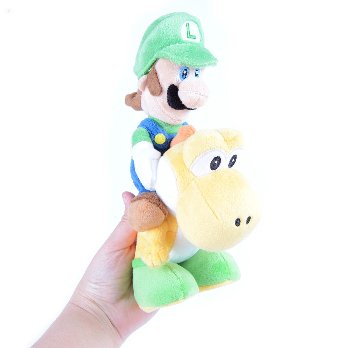 luigi riding yoshi plush