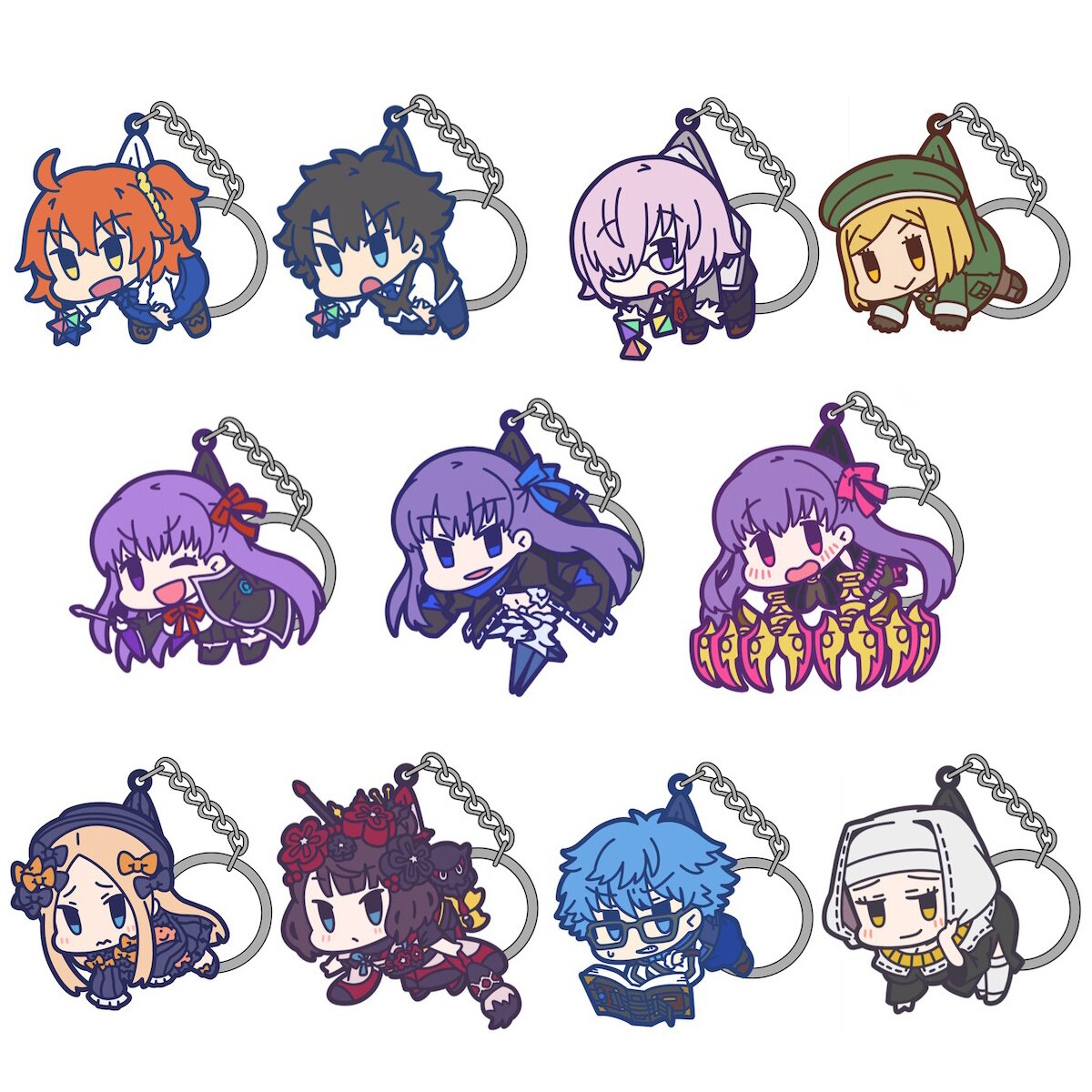 Fate/Grand Order Tsumamare Keychain Collection Vol. 5: Type-Moon ...