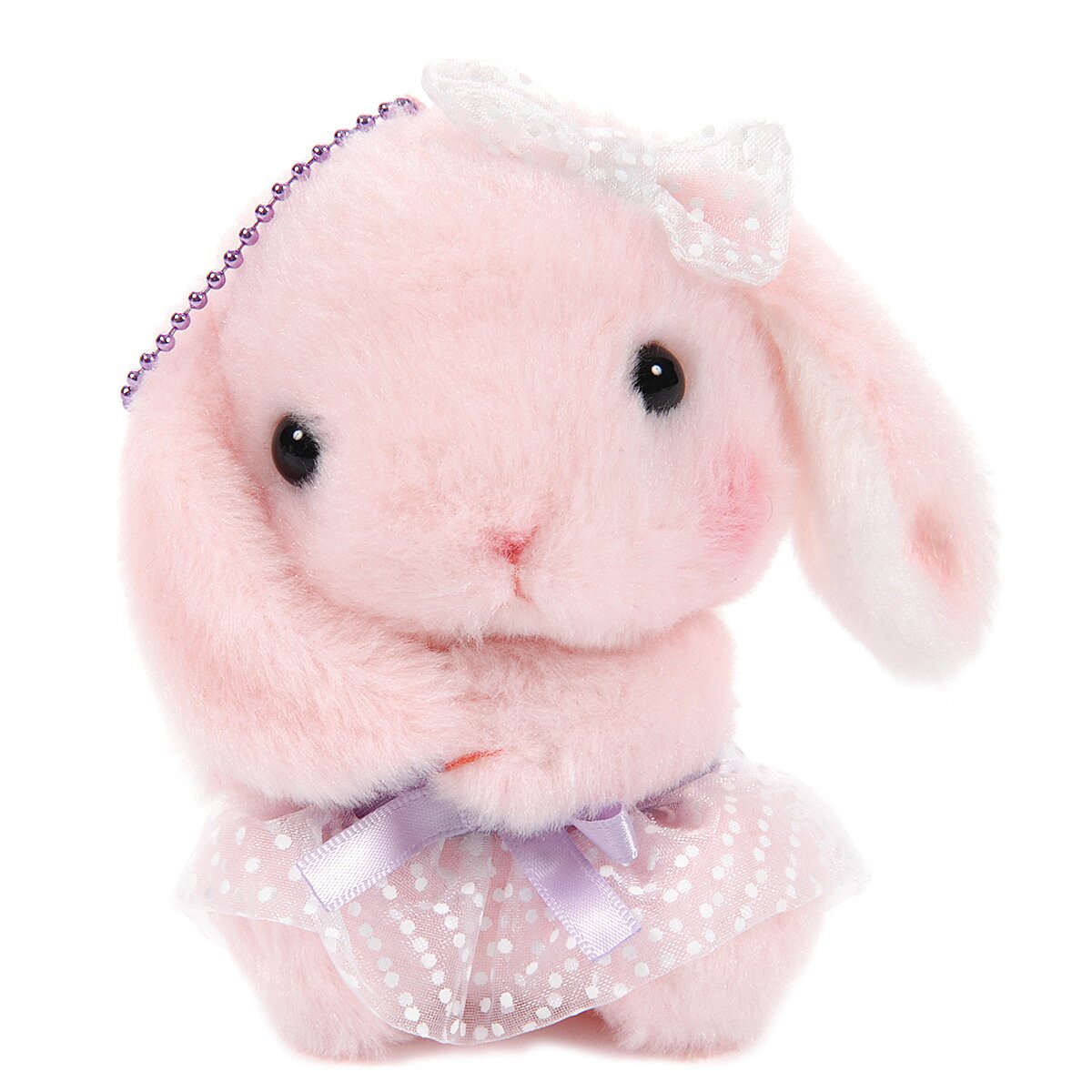 Pote Usa Loppy Tulle Rabbit Plush Collection (Ball Chain) - Tokyo Otaku ...