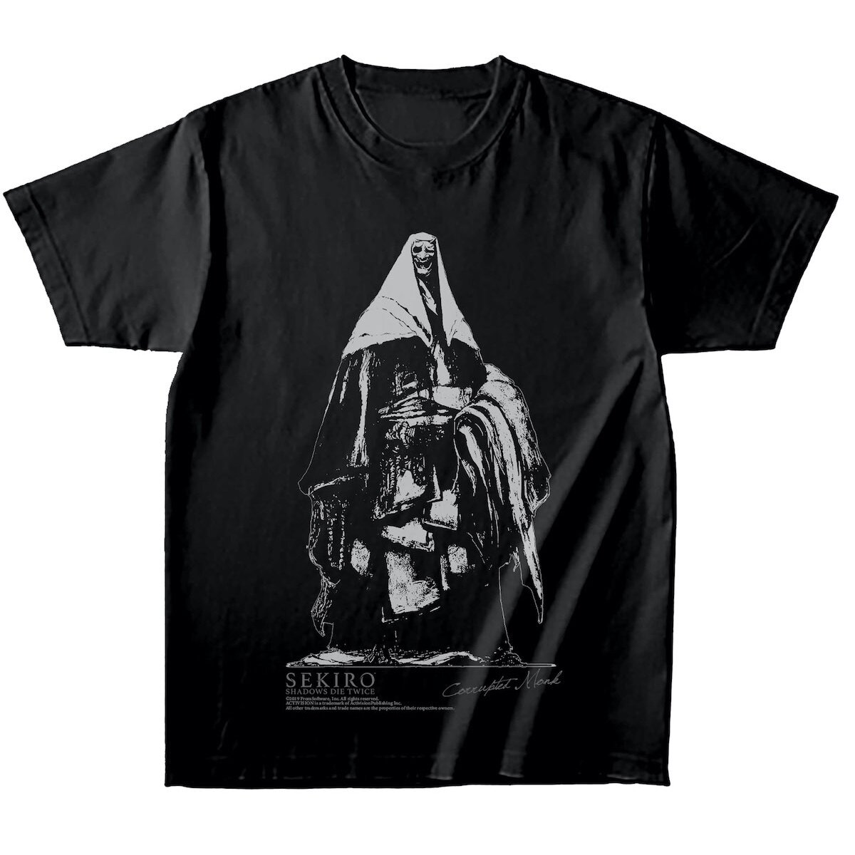 Sekiro: Shadows Die Twice Corrupted Monk T-Shirt: Chara-ani Sekiro: Shadows Die Twice Corrupted Monk T-Shirt: Chara-ani