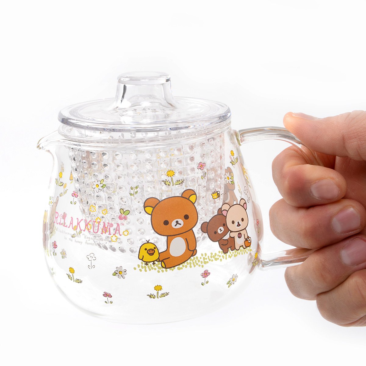Rilakkuma Korilakkuma to Atarashii Otomodachi Heat-Resistant Glass